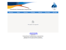 Tablet Screenshot of cpc.com.mx