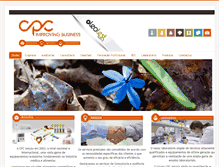 Tablet Screenshot of cpc.com.pt