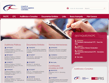 Tablet Screenshot of cpc.org.br