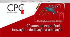 Desktop Screenshot of cpc.com.br