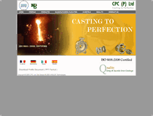 Tablet Screenshot of cpc.in